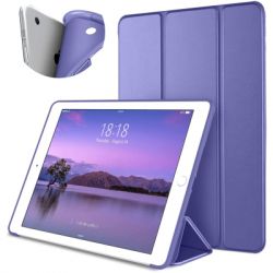 ����� �� �������� BeCover Tri Fold Soft TPU Silicone Apple iPad 9.7 2017/2018 A1822/A1823/A1893/A1954 Purple (706880) - �������� 2