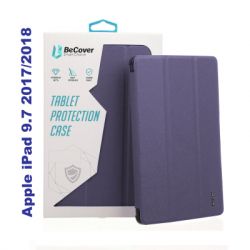 ����� �� �������� BeCover Tri Fold Soft TPU Silicone Apple iPad 9.7 2017/2018 A1822/A1823/A1893/A1954 Purple (706880)