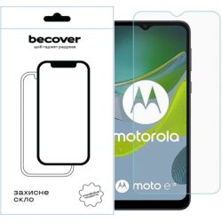   BeCover Motorola Moto E13 3D Crystal Clear Glass (709248)