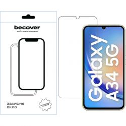   BeCover Samsung Galaxy A34 5G SM-A346 3D Crystal Clear Glass (709257)
