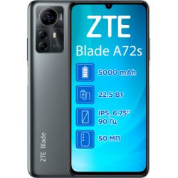   ZTE Blade A72S 4/128GB Grey -  1