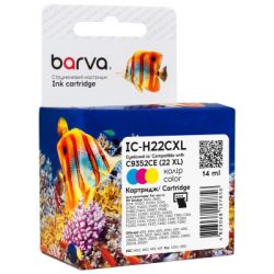  Barva HP 22XL color/C9352CE, 14  (IC-H22CXL)