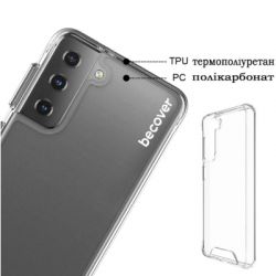 ����� �� ��������� �������� BeCover Space Case Samsung Galaxy S21 FE SM-G990 Transparancy (709354) - �������� 3