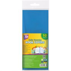 Обкладинки для зошитів Cool For School 10 шт в упаковці, синій (CF69124-02)