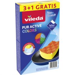 ����� �������� Vileda Pur Active Colors ��� ������� 4 ��. (4023103208049)