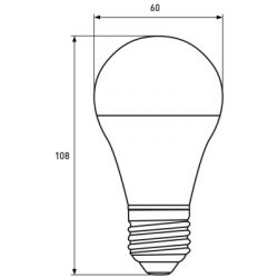 Лампочка Eurolamp LED A60 7W E27 4000K 220V акция 1+1 (MLP-LED-A60-07274(E)) - Картинка 4