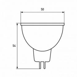 Лампочка Eurolamp LED SMD MR16 11W GU10 4000K 220V (LED-SMD-11104(P)) - Картинка 4