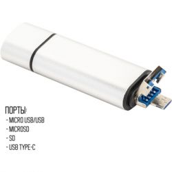  XoKo AC-440 Type-C USB 3.0  MicroUSB/SD Card Reader (XK-A-440) -  5
