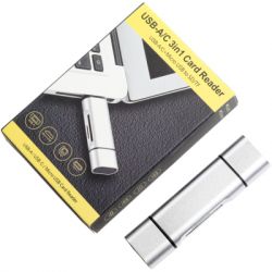  XoKo AC-440 Type-C USB 3.0 and MicroUSB/SD Card Reader (XK-A-440) -  6