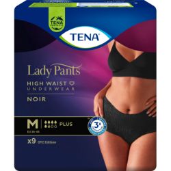    Tena Lady Pants Plus   Medium 9  Black (7322541130637) -  2