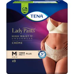    Tena Lady Pants Plus M   9  Creme, East (7322540920772) -  2