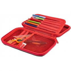 Пенал Cool For School 1 відділення з органайзером чорний (QT-5773-Black) - Картинка 2