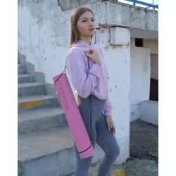 Килимок для йоги PowerPlay 4010 PVC Yoga Mat 173 x 61 x 0.6 см Лавандовий (PP_4010_Lavender_(173*0,6)) - Картинка 10