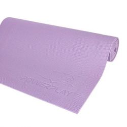 Килимок для йоги PowerPlay 4010 PVC Yoga Mat 173 x 61 x 0.6 см Лавандовий (PP_4010_Lavender_(173*0,6)) - Картинка 3