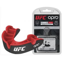  Opro Silver UFC  Black/Red (UFC_Jr_Silver_Bl/R) -  3