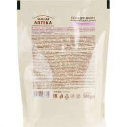 Соль для ванн Зелена Аптека Тонизирующая Вербена и розовое дерево 500 г (4823015936302) - Картинка 2