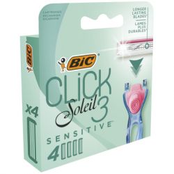   Bic Click 3 Soleil Sensitive 4 . (3086123644915) -  1