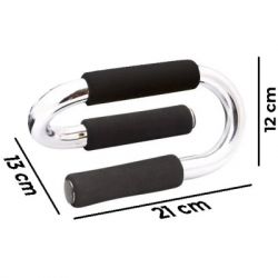 Упори для віджимань PowerPlay 4318 металеві S-подібні (PP_4318) - Картинка 3