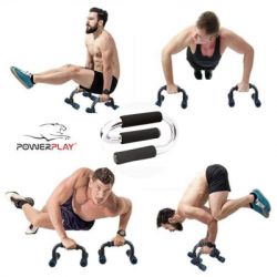 Упори для віджимань PowerPlay 4318 металеві S-подібні (PP_4318) - Картинка 7