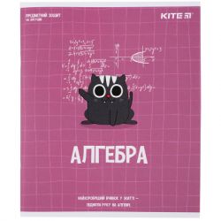 Зошит Kite предметний Cat 48 аркушів, клітинка алгебра (K23-240-24)