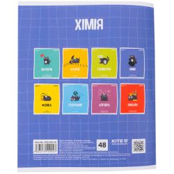 Тетрадь Kite предметная Cat 48 листов, клетка, химия (K23-240-22) - Картинка 7