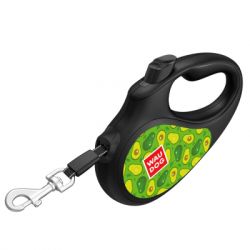 Повідок для собак WAUDOG R-leash Авокадо світловідбиваюча стрічка S 5 м (8124-0048-01) - Картинка 2
