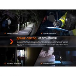 Тактическая ручка Fenix T6 з ліхтариком Blue (T6-Blue) - Картинка 5