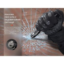 Тактична ручка Fenix T6 з ліхтариком Black (T6-Black) - Картинка 8