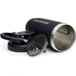 Шейкер спортивний SmartShake Reforce Stainless Steel 30oz/900ml Black (11150103) - Картинка 2