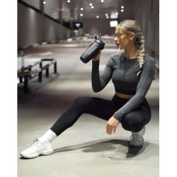 Шейкер спортивний SmartShake Reforce Stainless Steel 30oz/900ml Black (11150103) - Картинка 5