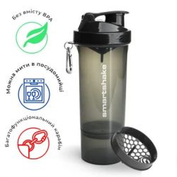 Шейкер спортивний SmartShake Slim 500ml Black (10253001) - Картинка 11