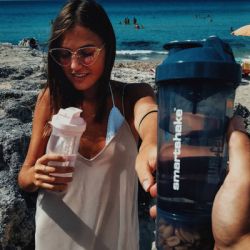 Шейкер спортивний SmartShake Slim 500ml Black (10253001) - Картинка 3
