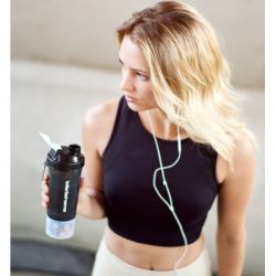 Шейкер спортивний SmartShake Slim 500ml Black (10253001) - Картинка 9