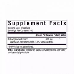  Seeking Health  , 467 , Ashwagandha Extract, 60  (SKH-52014) -  2