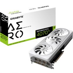 GIGABYTE GeForce RTX4070Ti 12Gb AERO OC (GV-N407TAERO OCV2-12GD) -  1