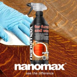 Засіб для догляду за меблями Nanomax Pro Для для миття виробів із дерева 500 мл (5903240901838) - Картинка 2