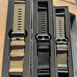 Ремінець до смарт-годинника Garmin Tactix 7, 26mm QuickFit, Coyote Tan Nylon (010-13010-11) - Картинка 5