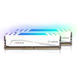     DDR4 64GB (2x32GB) 3600 MHz Redline Lumina RGB White Mushkin (MLB4C360JNNM32GX2) -  2