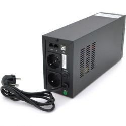 Источник бесперебойного питания Qoltec Qoltec QLT650 (360W) (QLT650RJ45LCD-53951) - Картинка 3