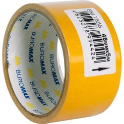 Скотч Buromax двосторонній на тканинній основі 48 мм х 5 м (BM.7556) - Картинка 2