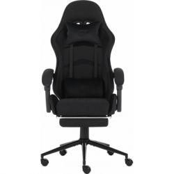 Кресло игровое GT Racer X-2324 Black Suede (X-2324 Fabric Black Suede) - Картинка 2