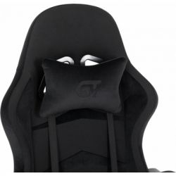 Кресло игровое GT Racer X-2324 Black Suede (X-2324 Fabric Black Suede) - Картинка 6