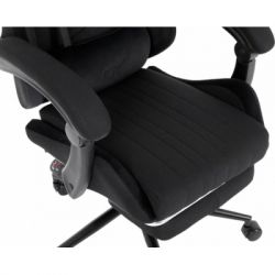 Кресло игровое GT Racer X-2324 Black Suede (X-2324 Fabric Black Suede) - Картинка 8