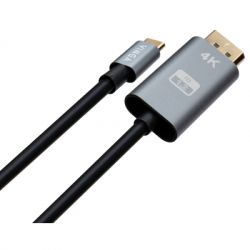   USB-C to DisplayPort 1.5m v1.2 4K60Hz Vinga (VCPVCCD1215) -  2