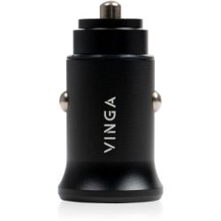   Vinga 40W PD 2xUSB-C (20W+20W) Car Charger (VCPCCCC40) -  2