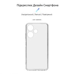 ����� ��� ���������� �������� Armorstandart Air Series Infinix Hot 30i (X669) / Hot 30i NFC (X669D) Camera cover Transparent (ARM69002) - �������� 2