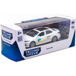 Машина Techno Drive Toyota Camry Uklon (білий) (250291) - Картинка 10
