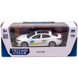 Машина Techno Drive Toyota Camry Uklon (білий) (250291) - Картинка 11