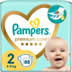 ��������� Pampers Premium Care ����� 2 (4-8 ��) 88 �� (8006540857717)