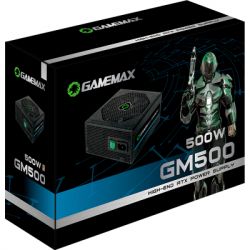   Gamemax GM-500 80+ APFC Black -  7